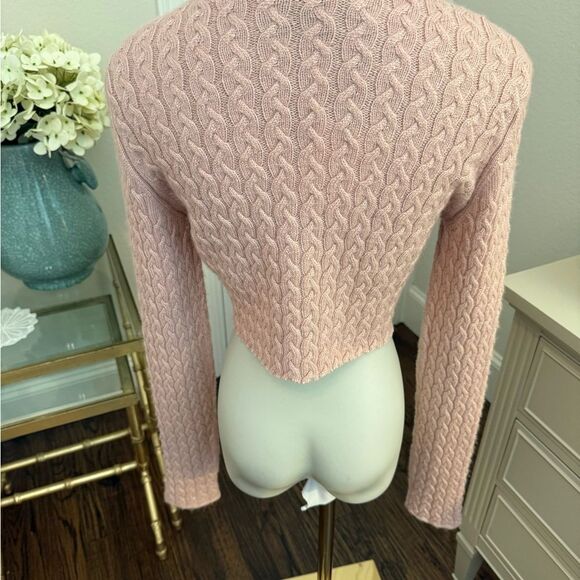 NWT MANSUR GAVRIEL Cropped Sweater-kk24 - Picture 2 of 6